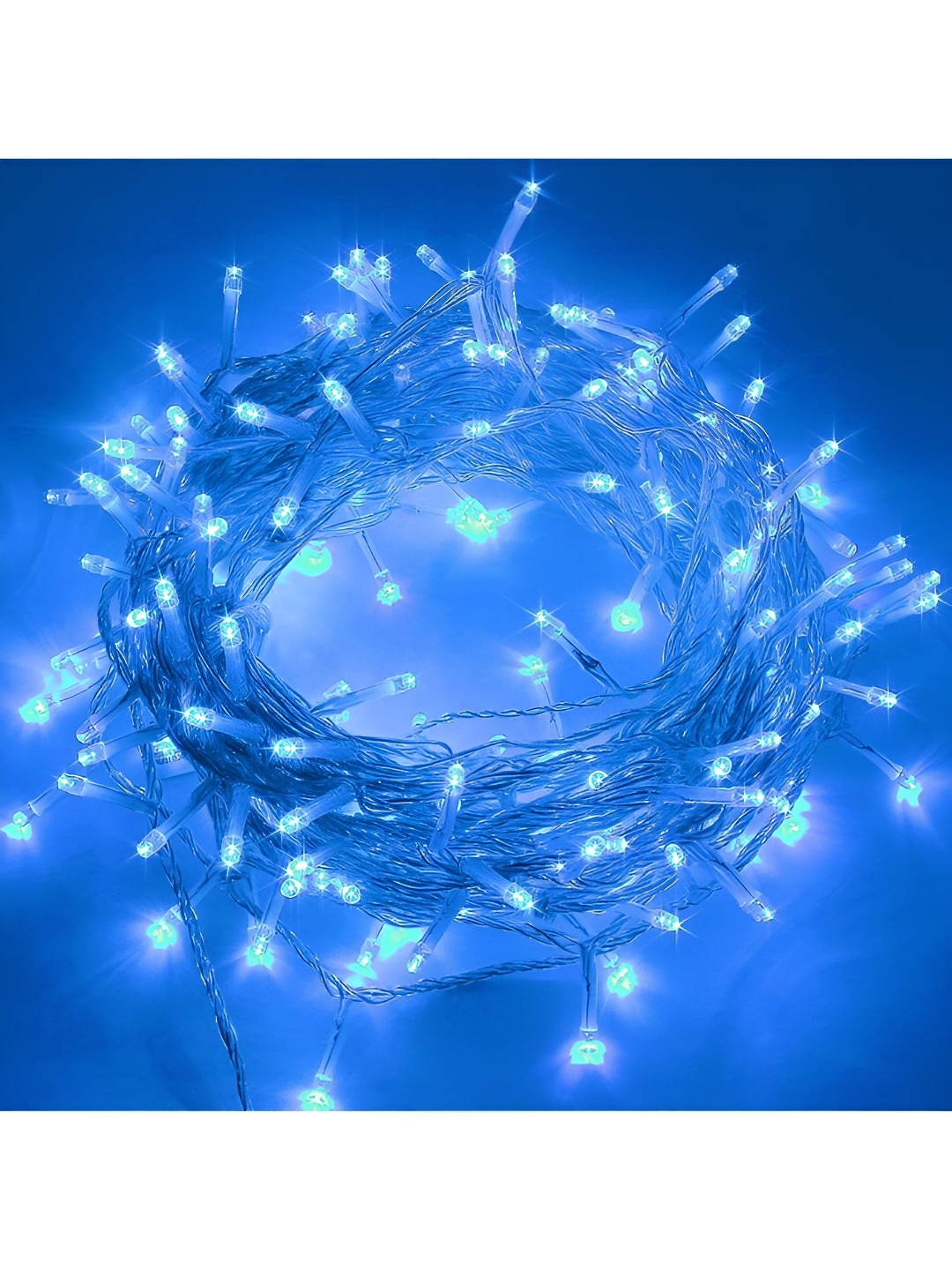 

Home Delight 2 Pcs Blue Rice Shape String Lights
