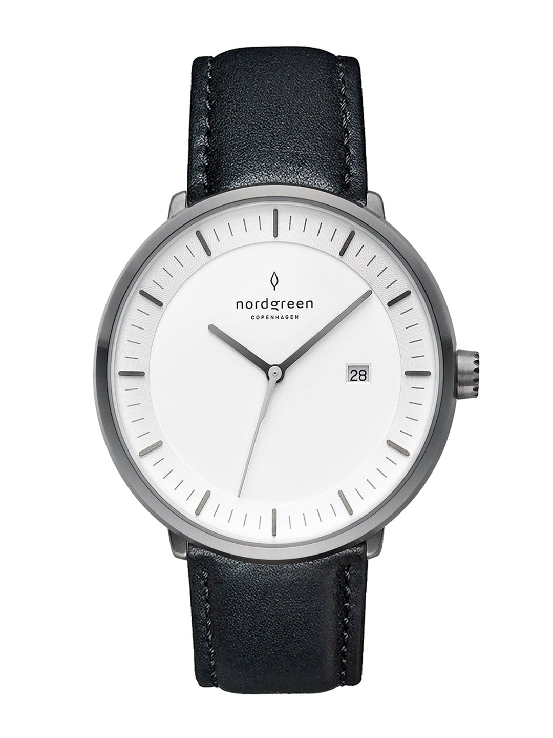 

Nordgreen Men Dial & Leather Wrap Around Straps Analogue Watch 5714205001193, Metallic