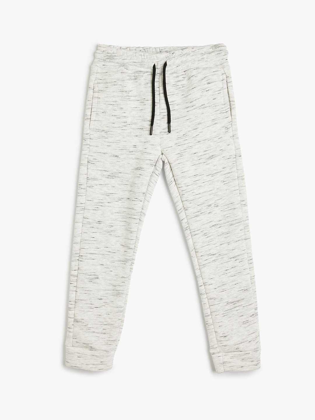 

Koton Boys Printed Mid-Rise Joggers, Grey