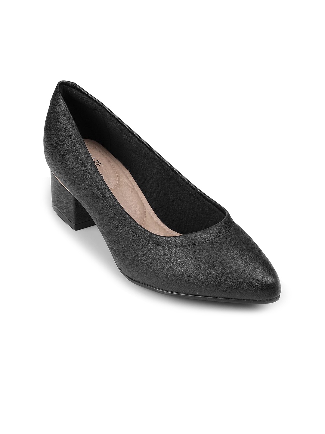 

MODARE Block Heel Pumps, Black