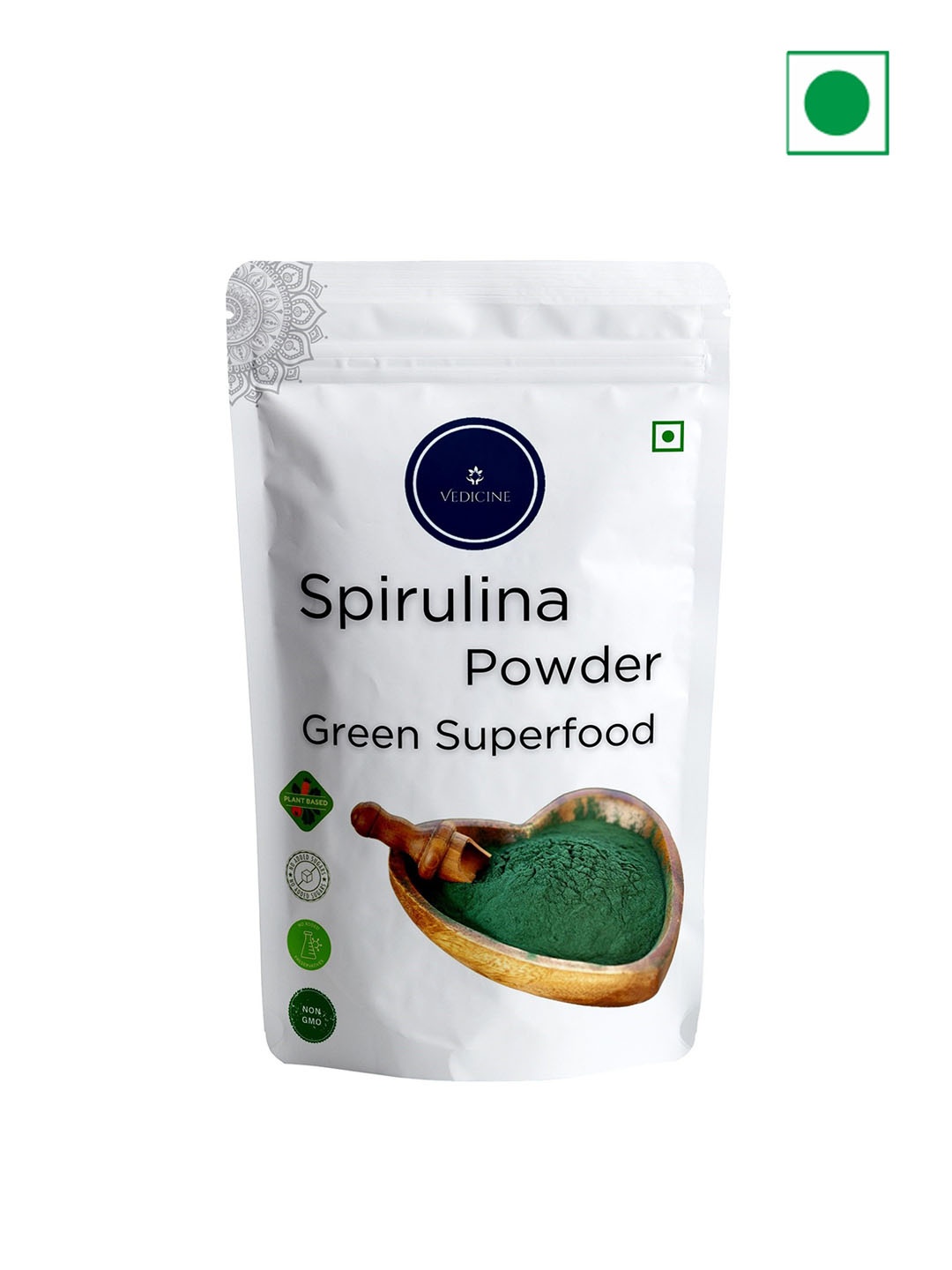 

VEDICINE Pure Spirulina Powder-150g, Green