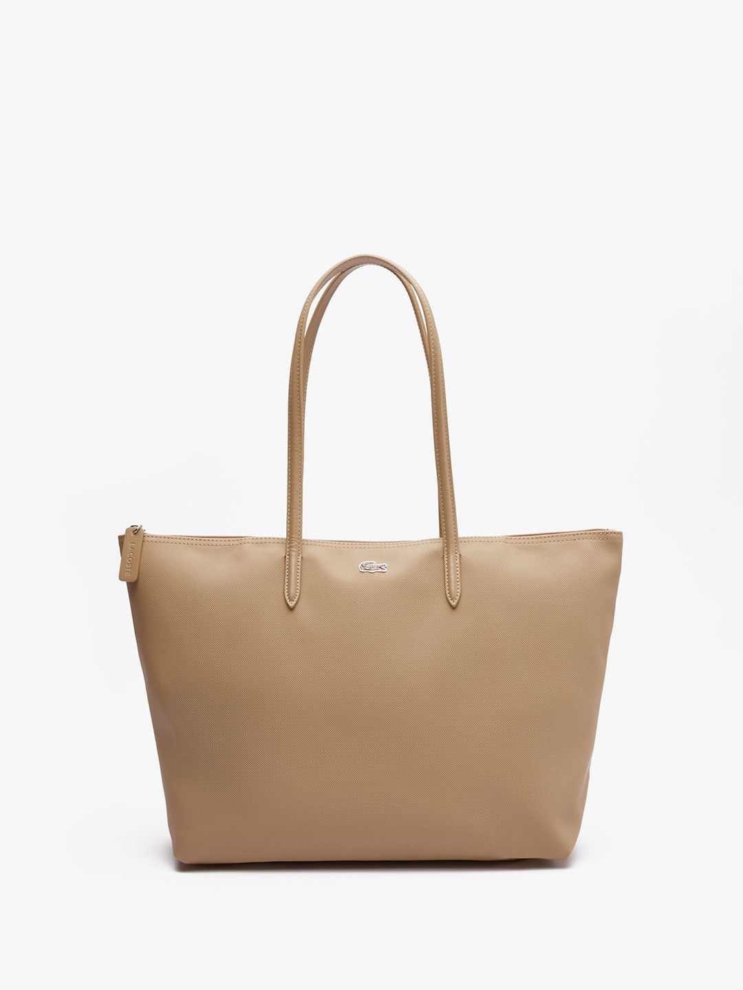 

Lacoste Oversized Shopper Tote Bag, Beige