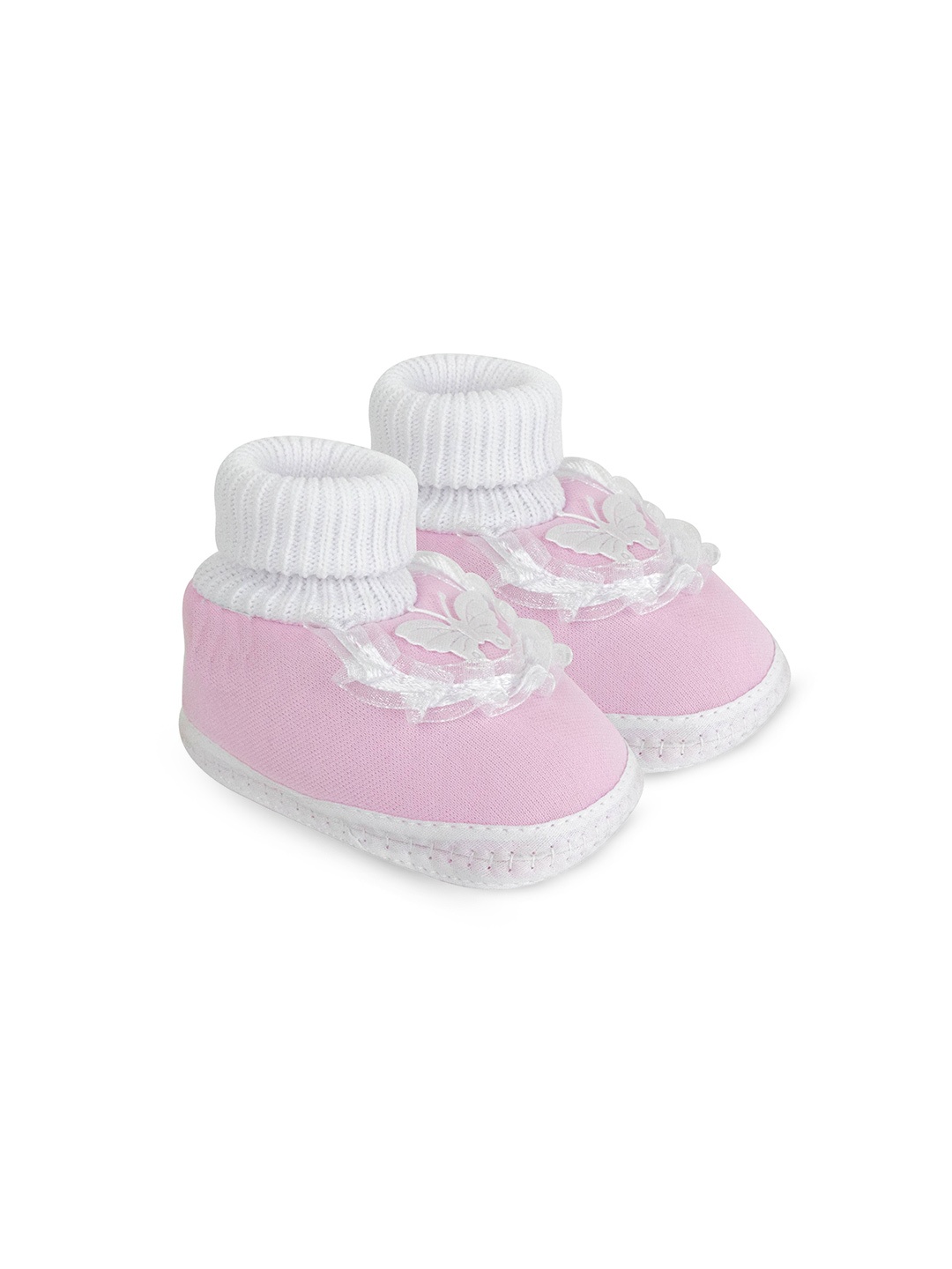 

BAESD Unisex Kids Cotton Booties, Pink