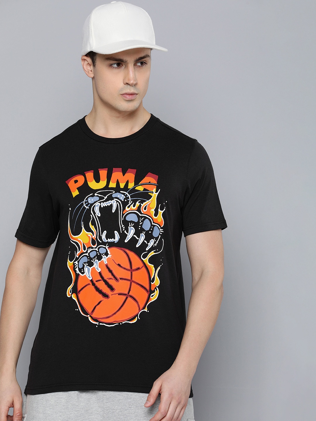 

Puma TSA Basketball T-shirt, Black