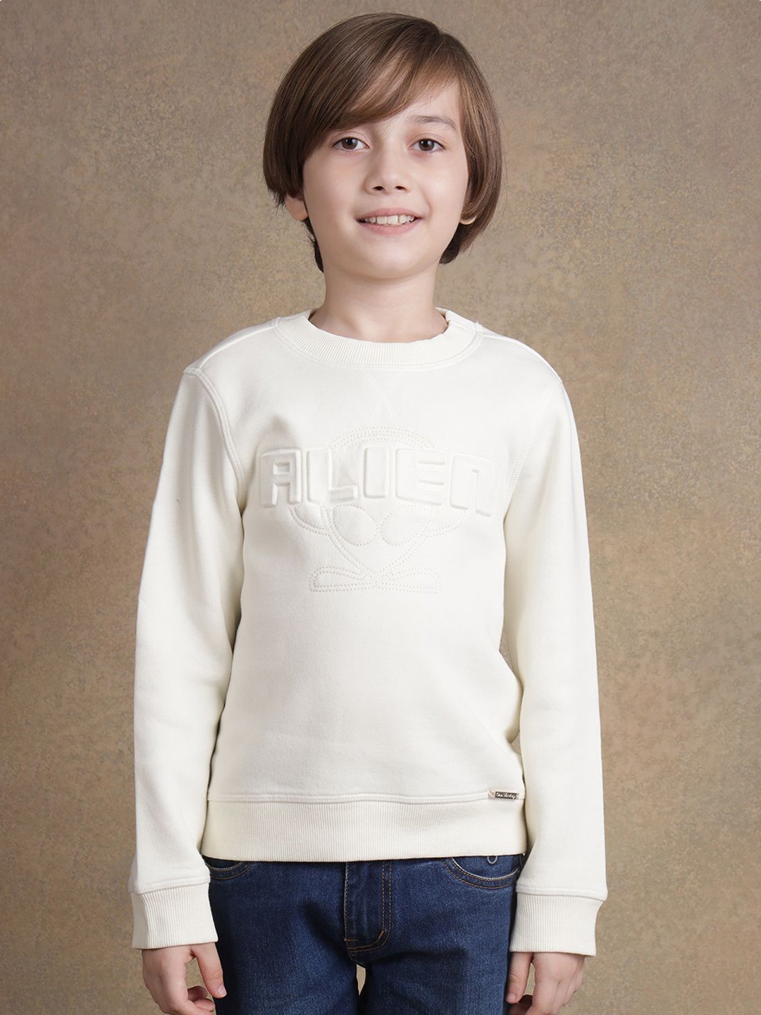 

One Friday Boys Sweatshirt, Off white