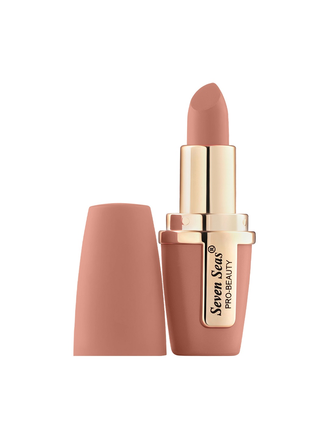 

Seven Seas Pro-Beauty Waterproof Lip Comfort Matte Lipstick 4.2g -Rose2-303, Brown