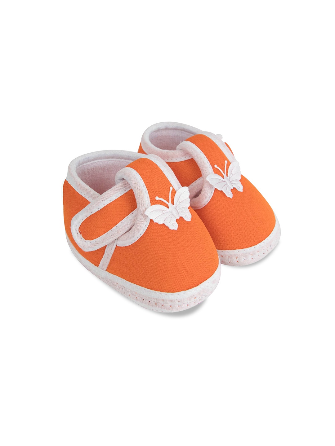 

BAESD Unisex Kids Cotton Booties, Orange