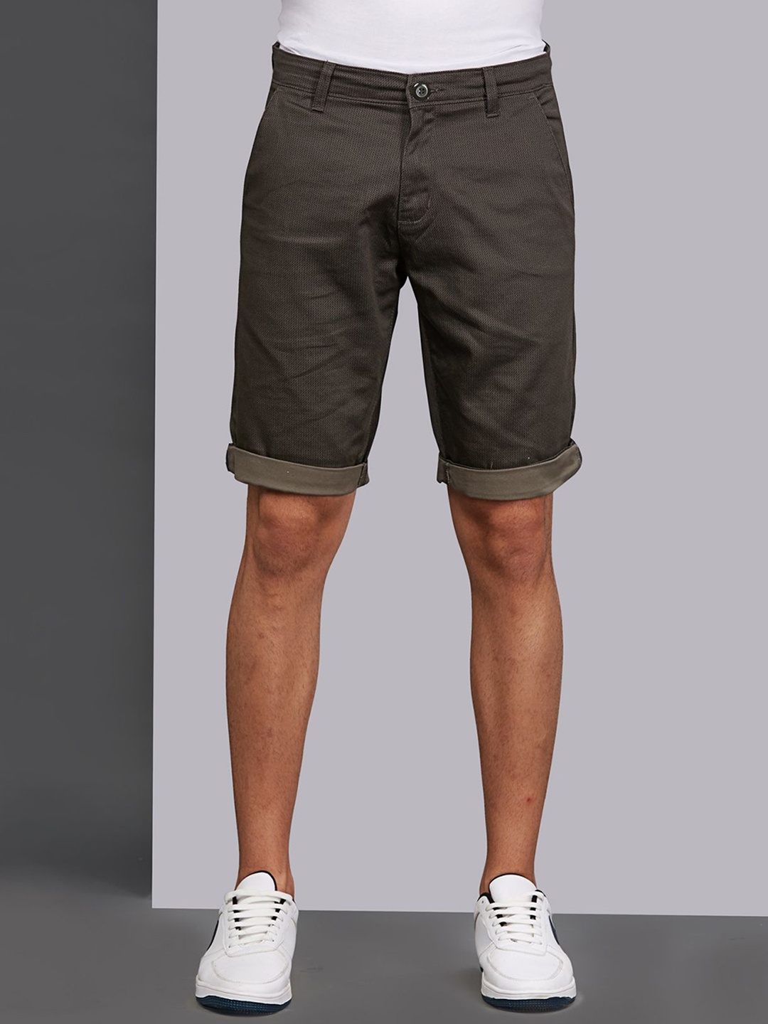 

beevee Men Shorts, Olive