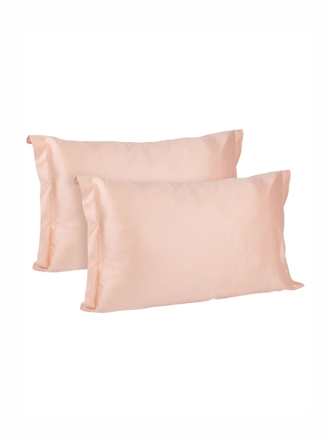 

MUSH Peach-Coloured 2 Pieces Bamboo Rectangle Pillow Covers