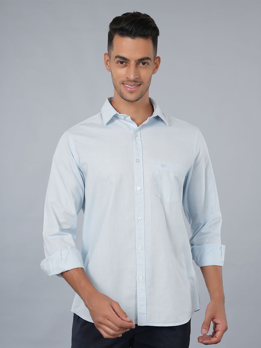 

Ostermann Men Opaque Checked Casual Shirt, Yellow