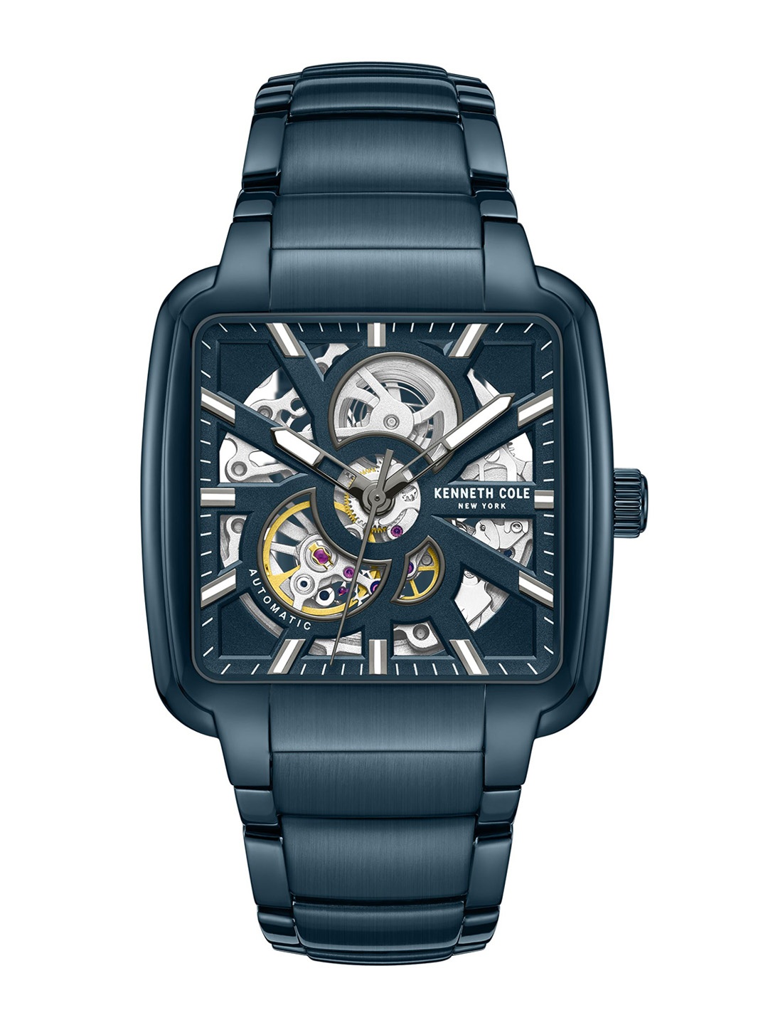 

Kenneth Cole Men Dial & Stainless Steel Straps Analogue Automatic Watch KCWGY0046502MN, Black