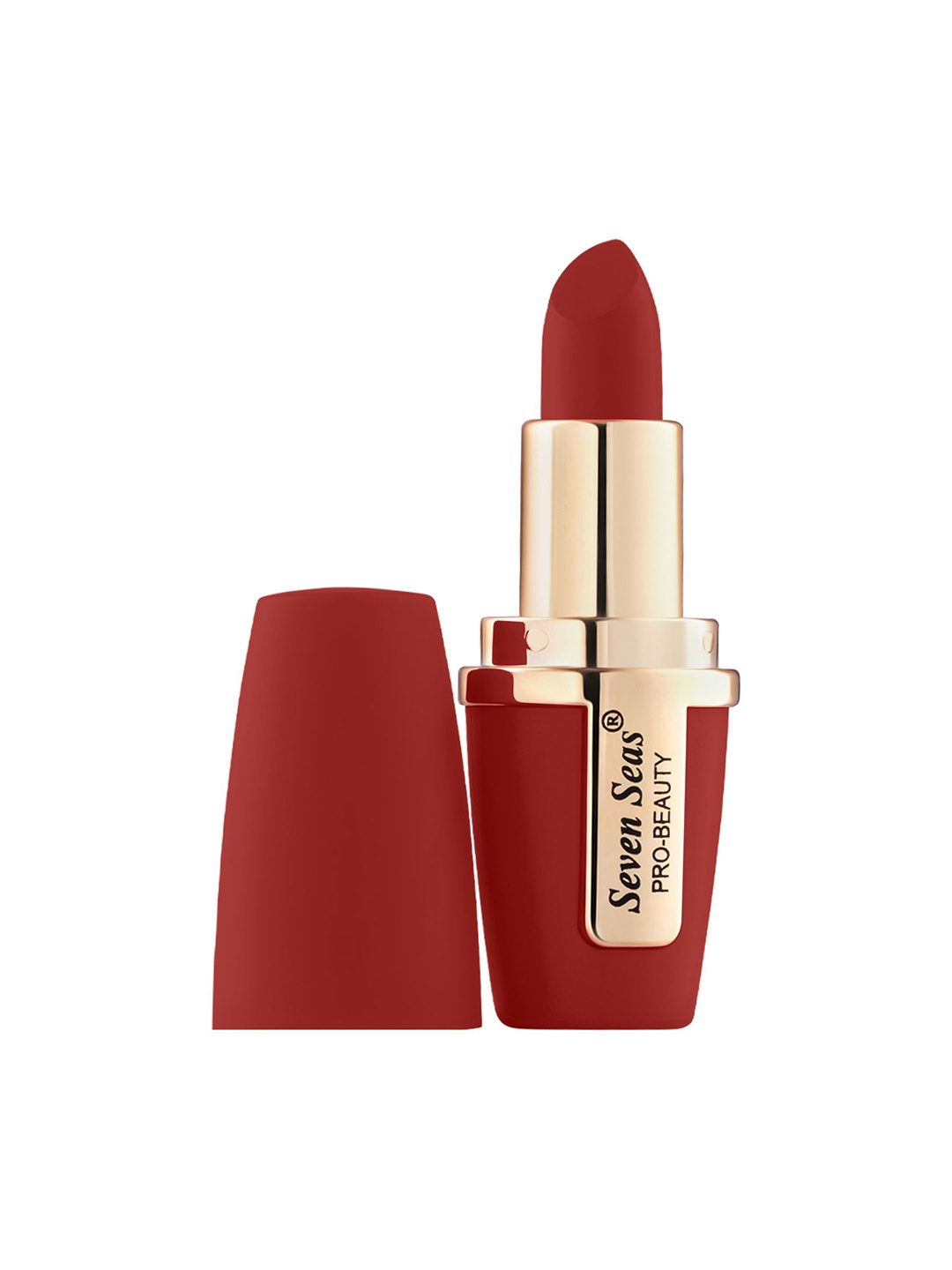 

Seven Seas Pro-Beauty Lip Comfort Matte Lipstick-4.2g-Matte Red 312