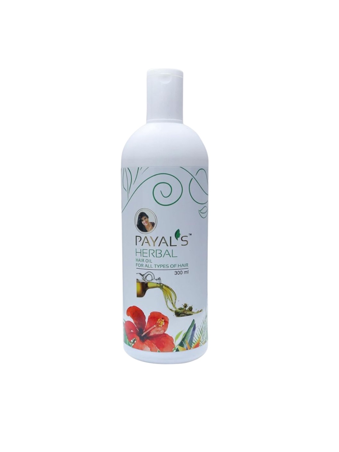 

PAYALS HERBAL LLP Herbal Hair Oil For All Types of Hair - 300ml, White