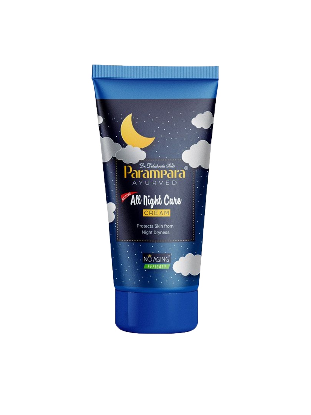 

Parampara Ayurved Active All Night Care Cream For Night Dryness - 125g, White