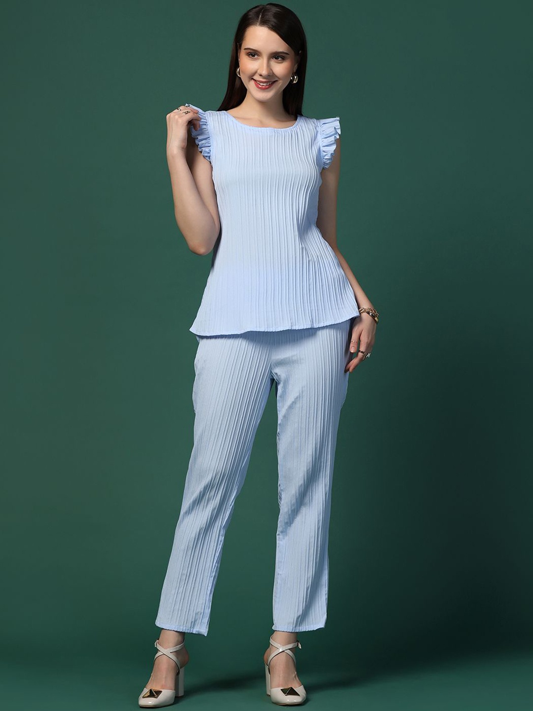 

OMPAX Top With Trousers Co-Ords, Blue