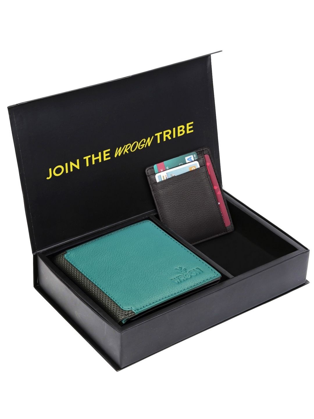 

WROGN Men Accessory Gift Set of, Teal