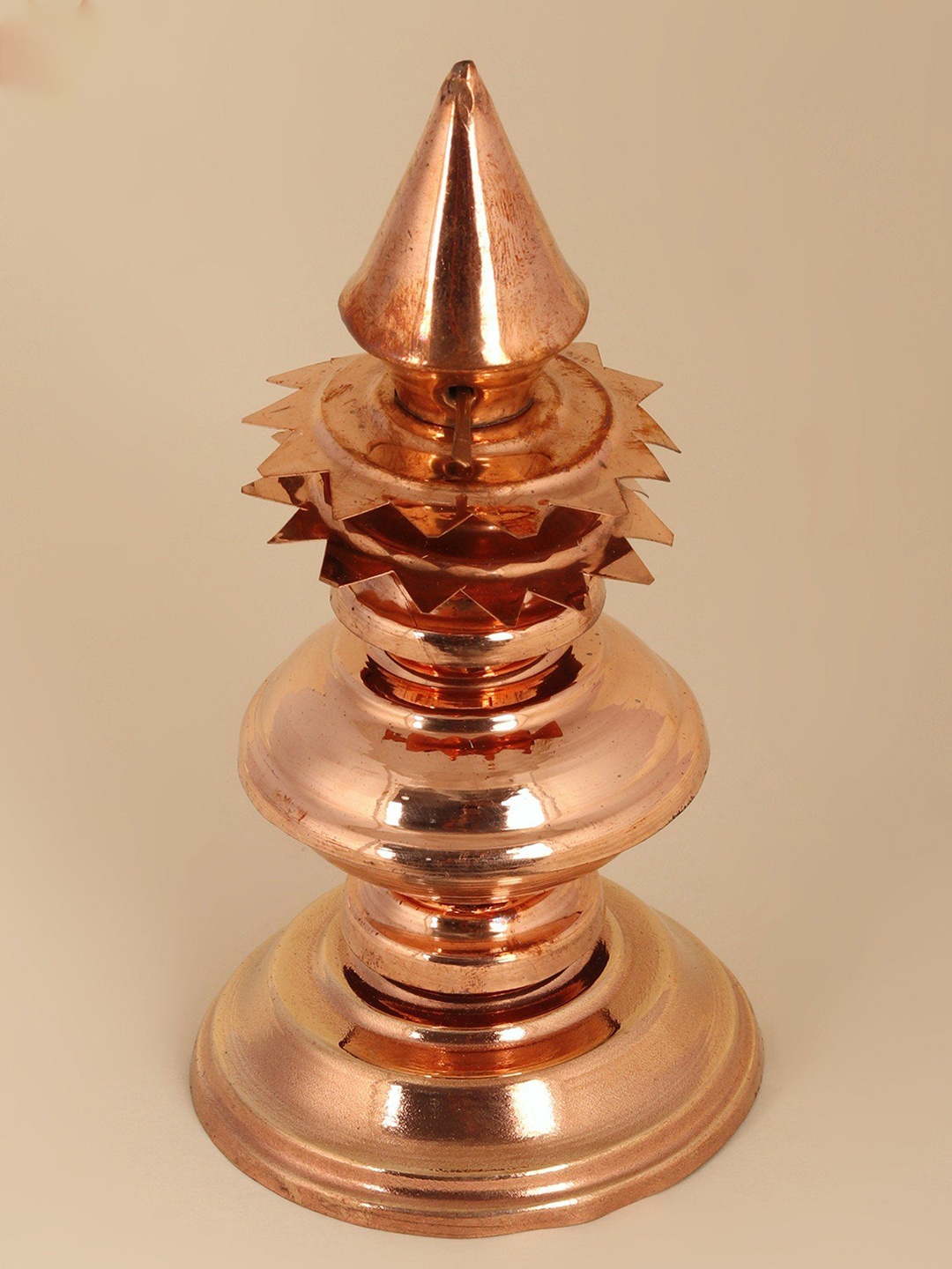 

Exotic India Ritual Temple Shikhara in Copper
