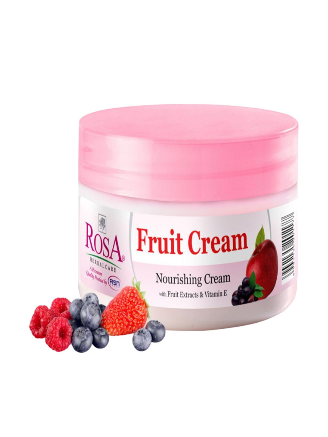 

ROSA Fruit Cream with Fruit Extracts - 500 ml, Pink