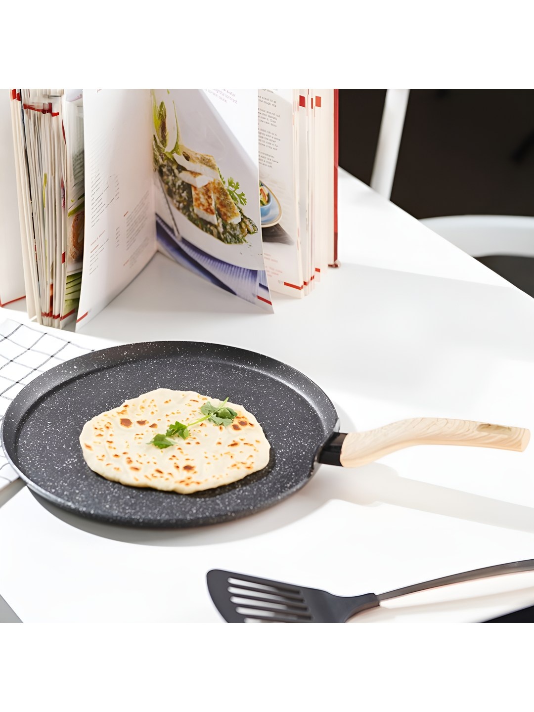 

Kreme Grey Aluminium Induction Base Tawa