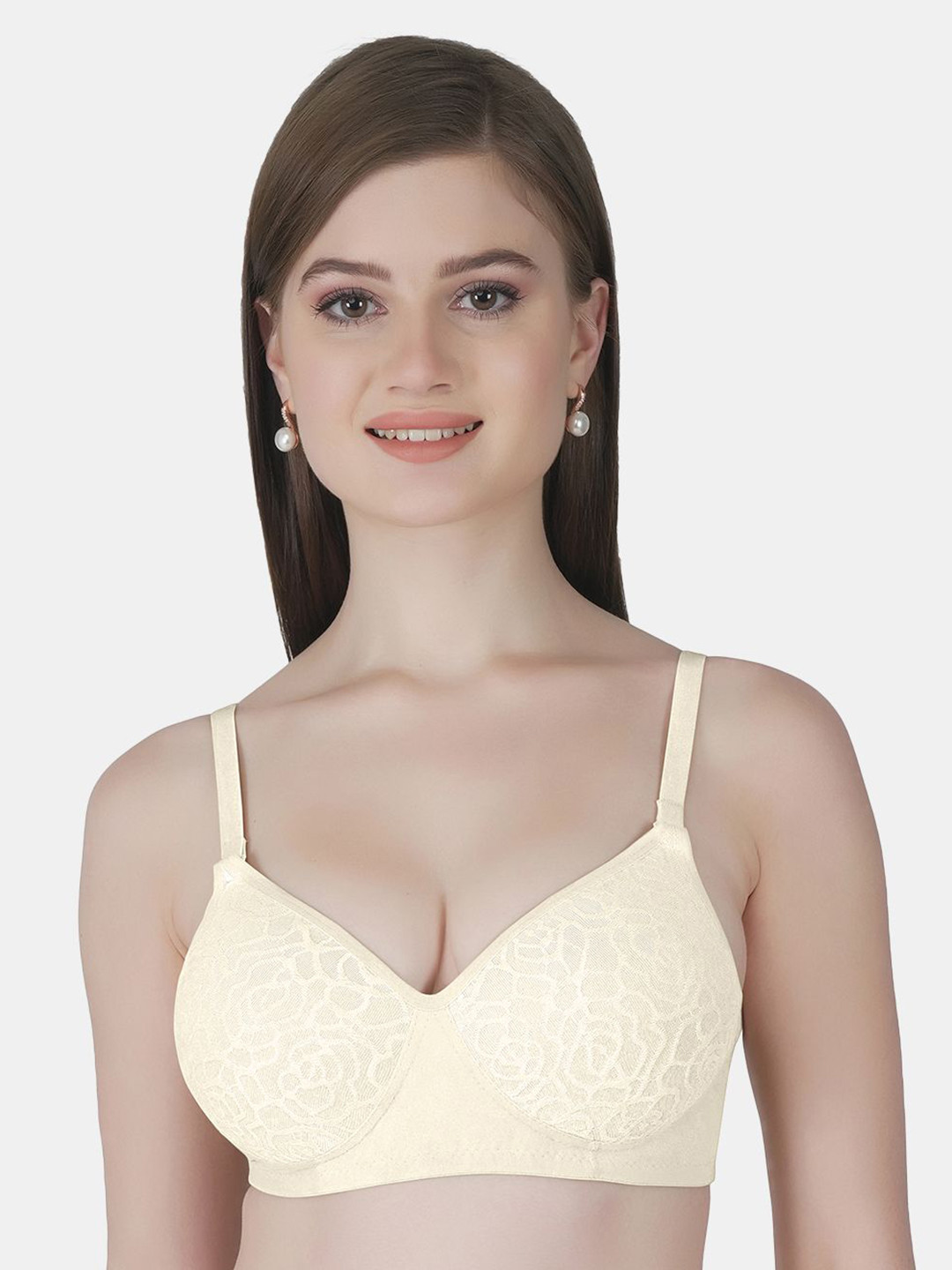 

Joomie Bra Full Coverage Lightly Padded, Off white