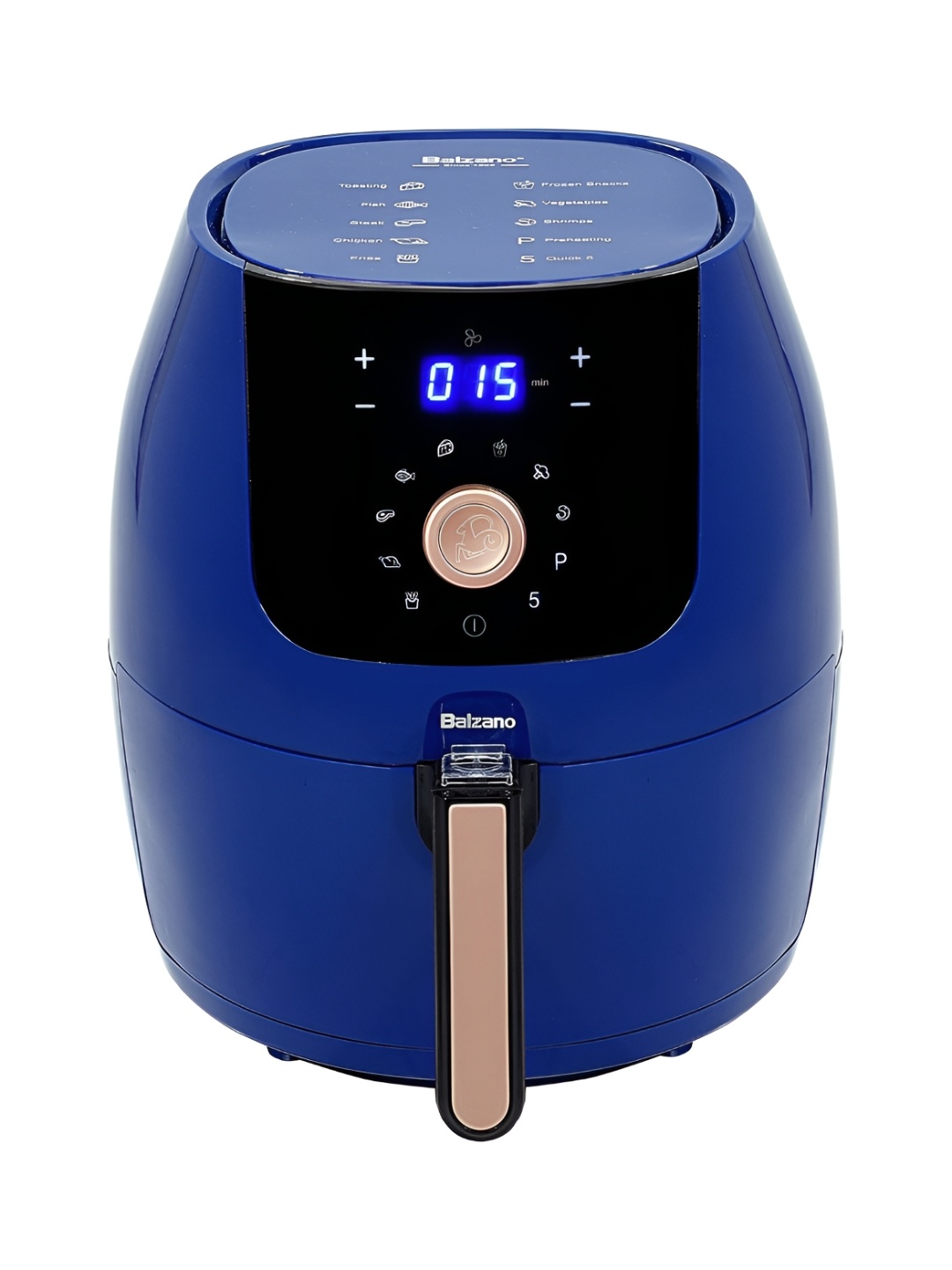 

Balzano Blue and Black Electrical Air Fryer