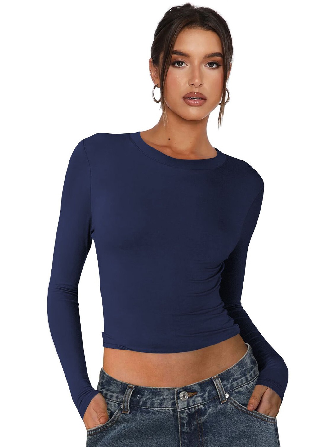 

HERE&NOW Print Tank Top, Navy blue