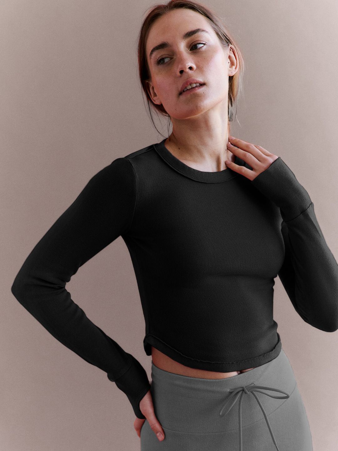 

HERE&NOW Top, Black