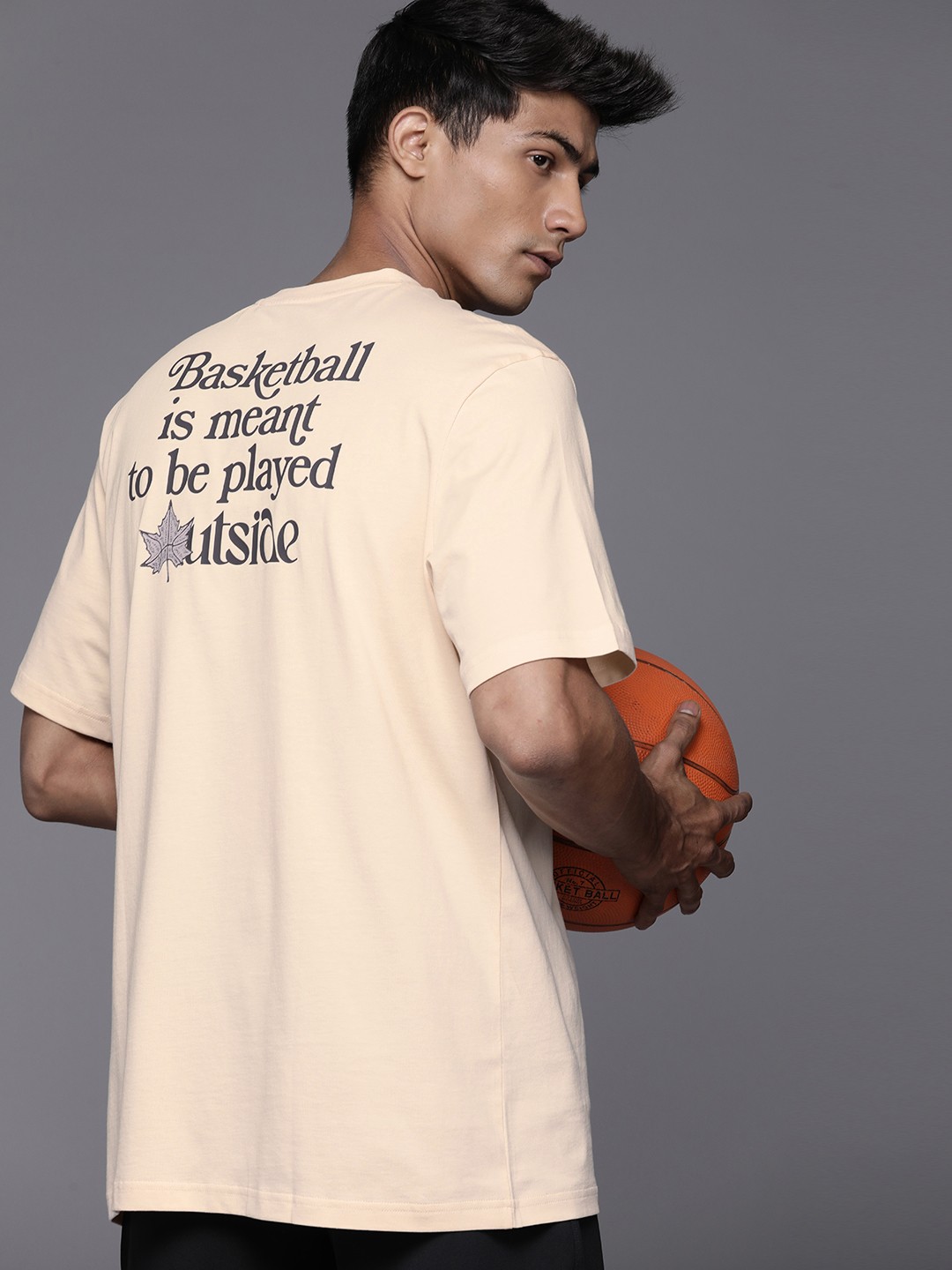 

ADIDAS Court Therapy Graphic Baseball T-shirt, Beige