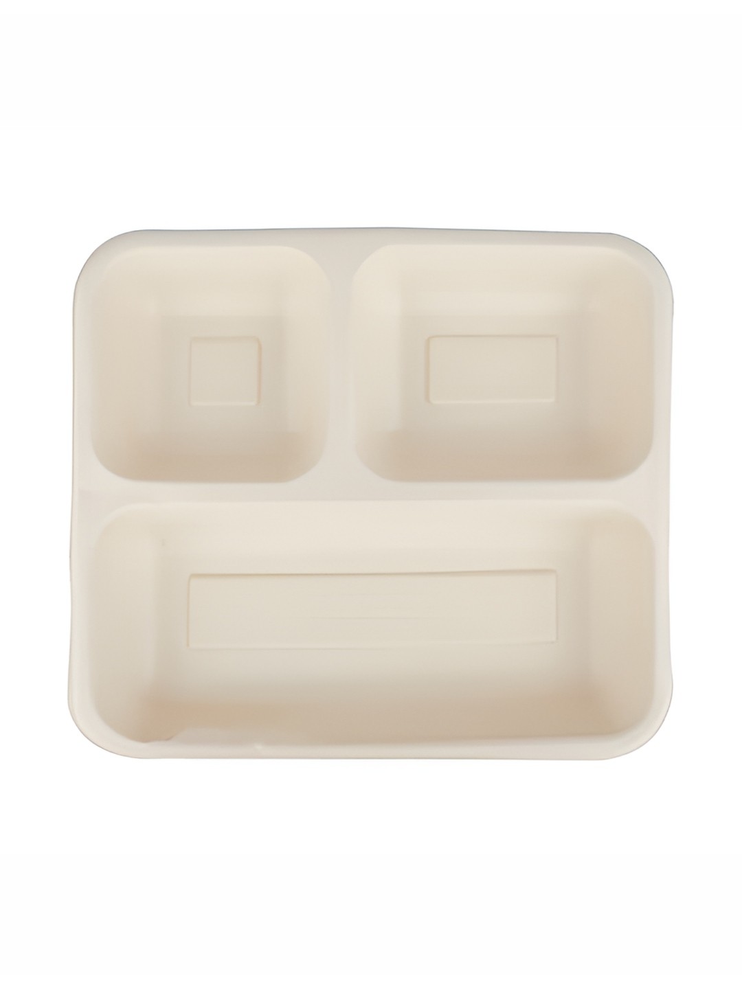 

e kysa Set of 15 Beige Disposable Bagasse Plates