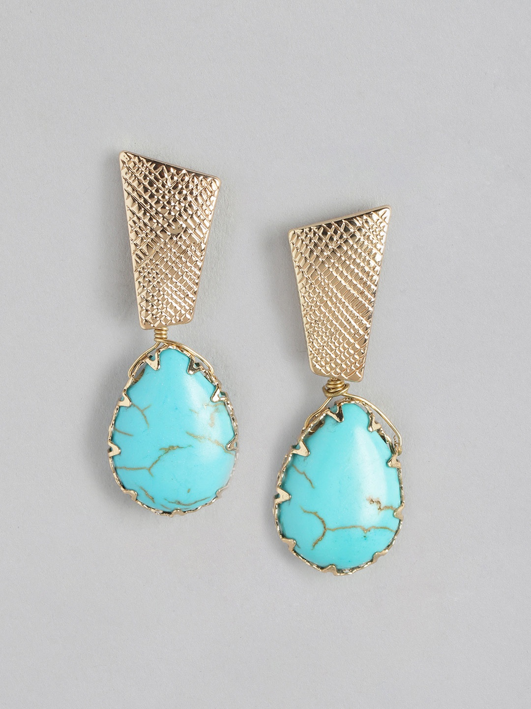 

Forever New Tamsin Tear Drop Earrings, Turquoise blue