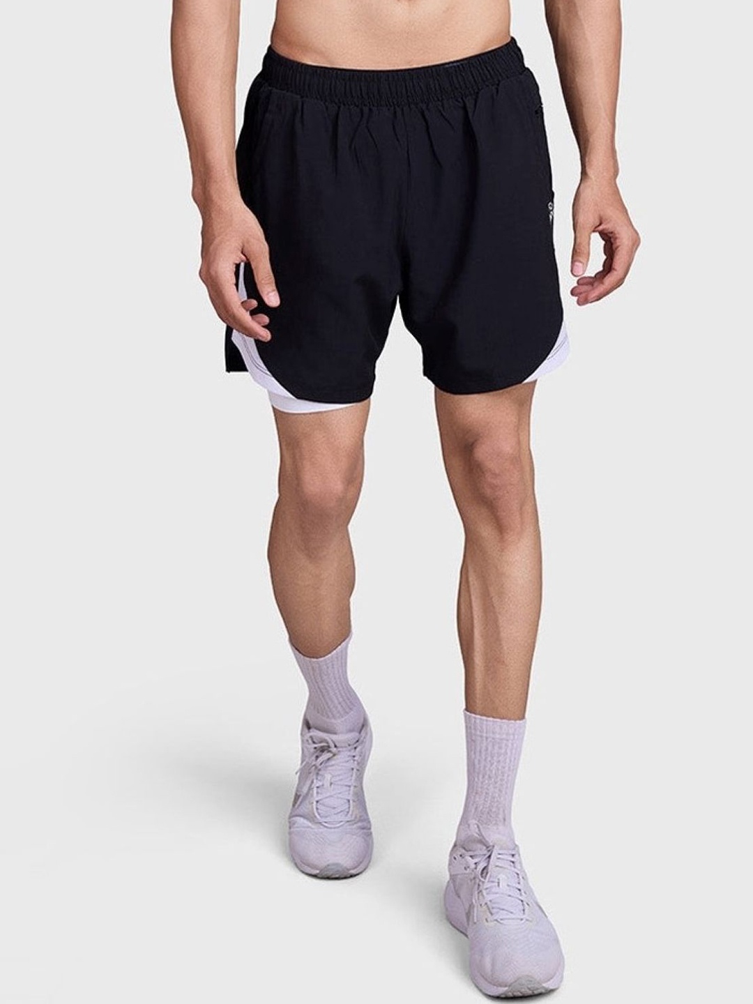 

FUAARK Men Training or Gym Sports Shorts, White