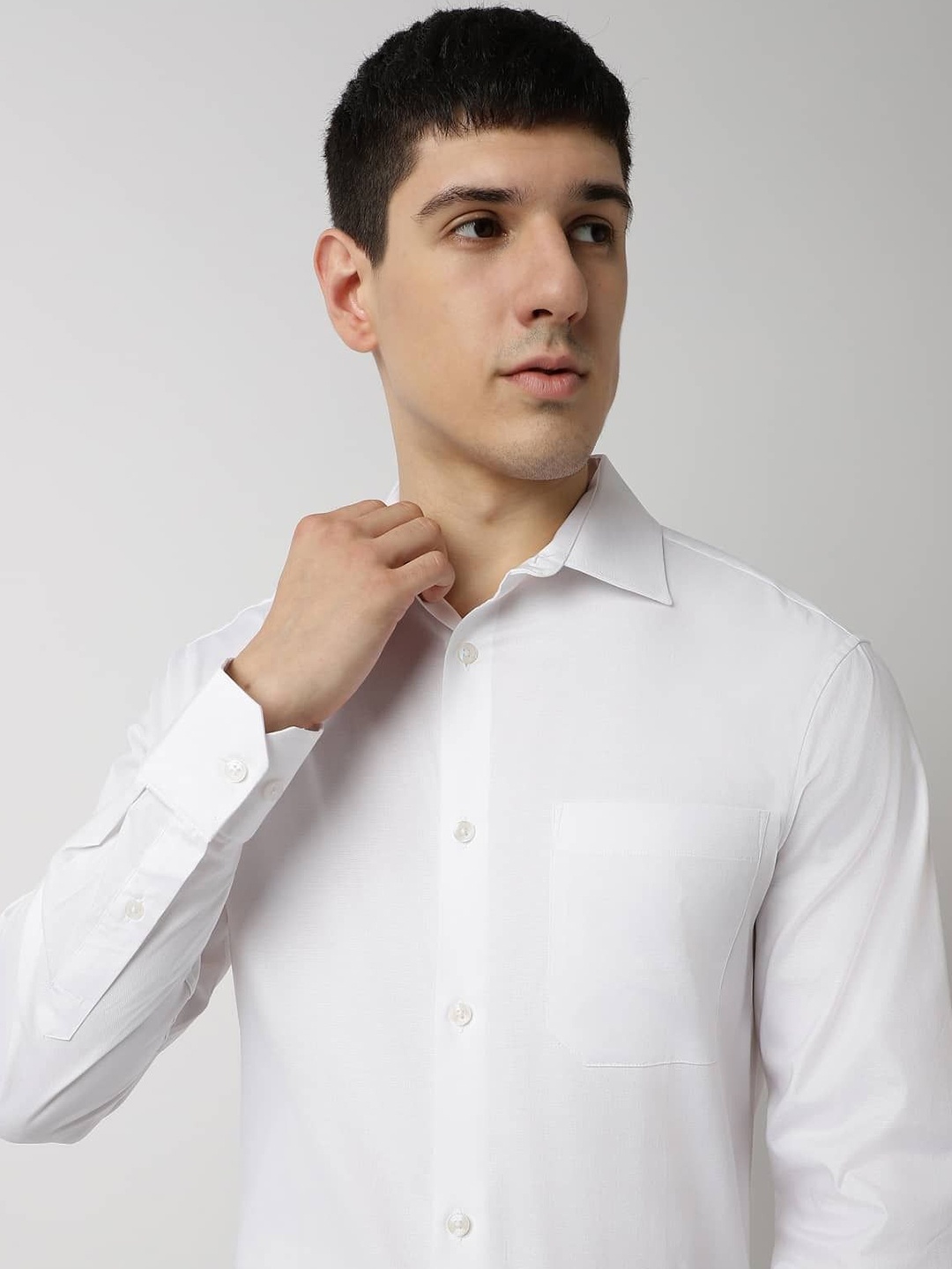

Marks & Spencer Men Slim Fit Opaque Casual Shirt, White