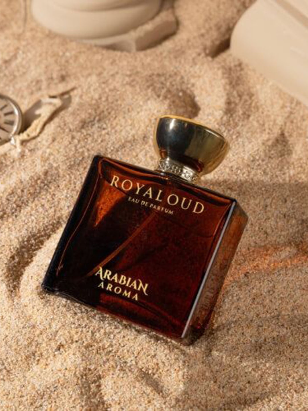 

Arabian Aroma Men Royal Oud Long Lasting Eau De Parfum - 100ml, Brown