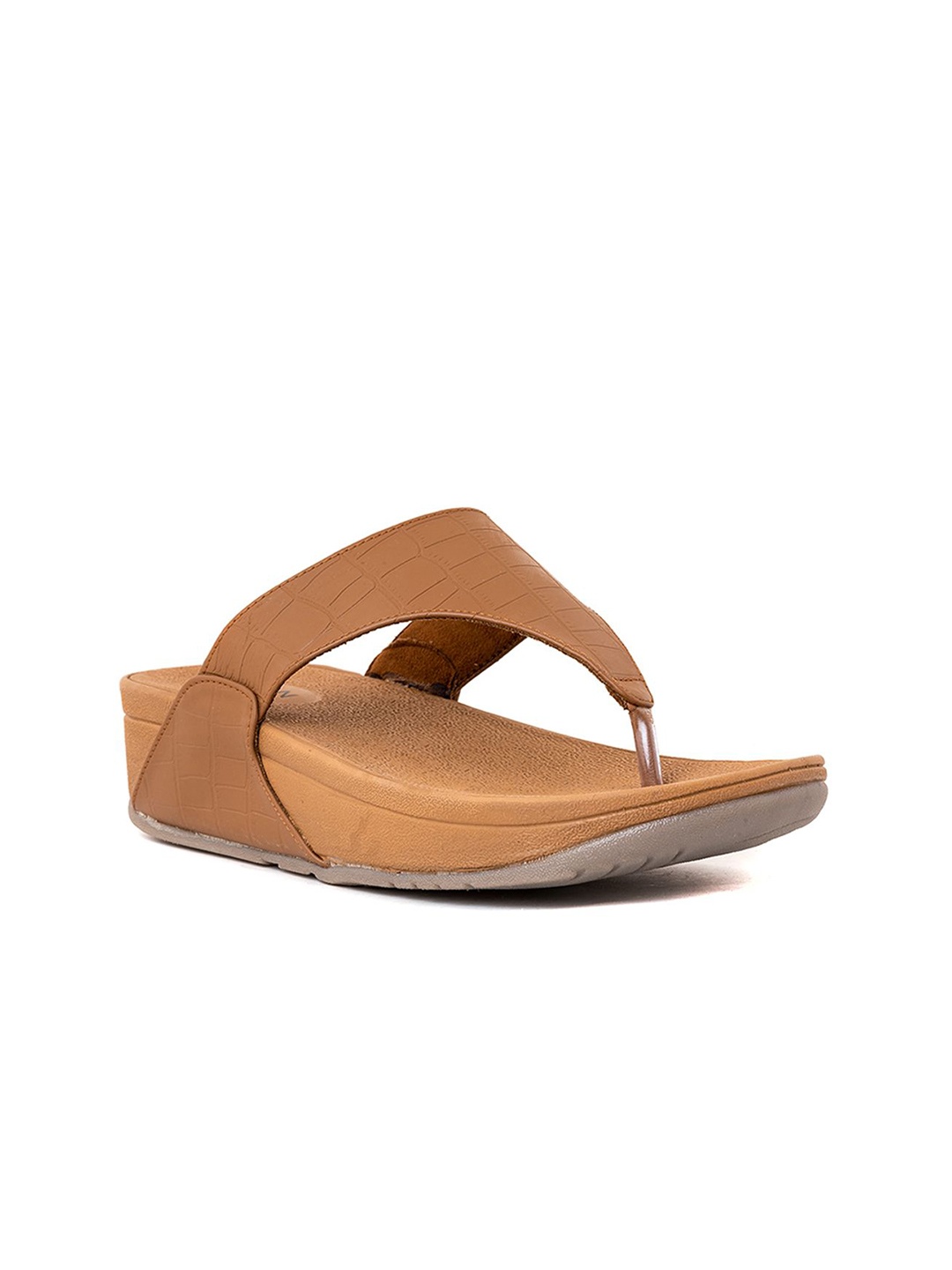 

Khadims Women Wedge Heels Sandals, Brown