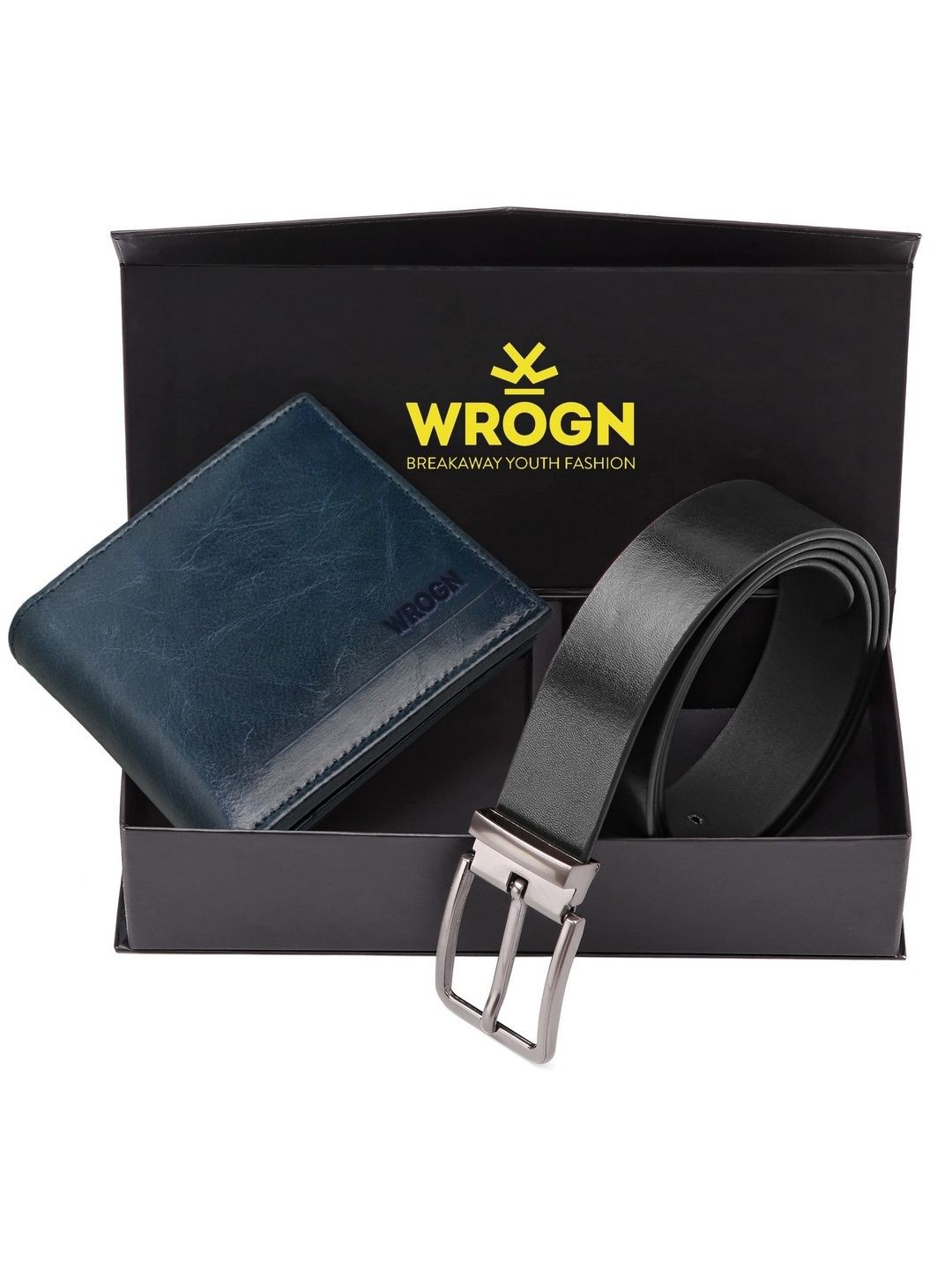 

WROGN Men Accessory Gift Set of, Blue