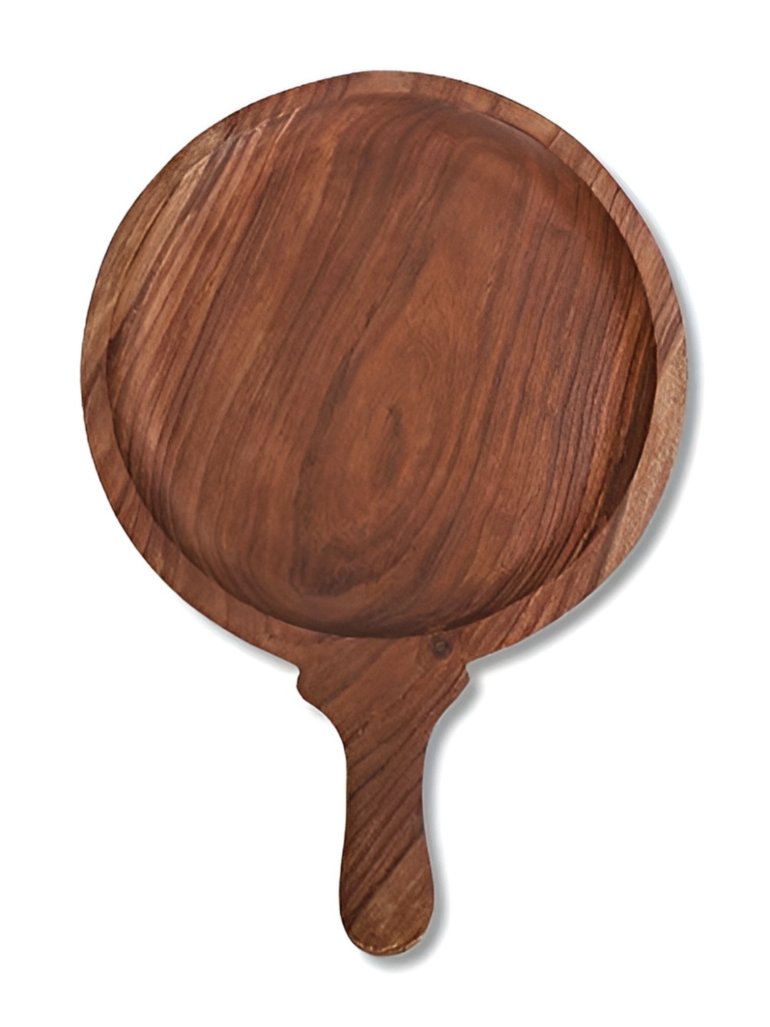 

e kysa Brown Wood Pizza Plate Food Platter