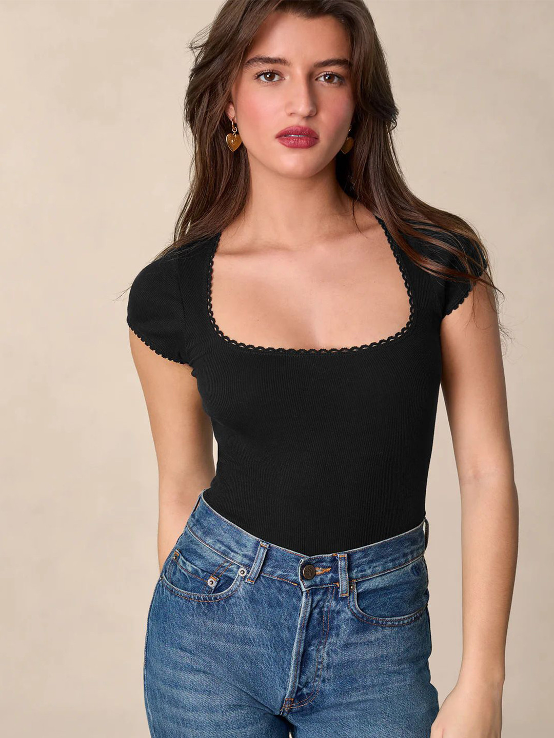 

HERE&NOW Print Tank Top, Black