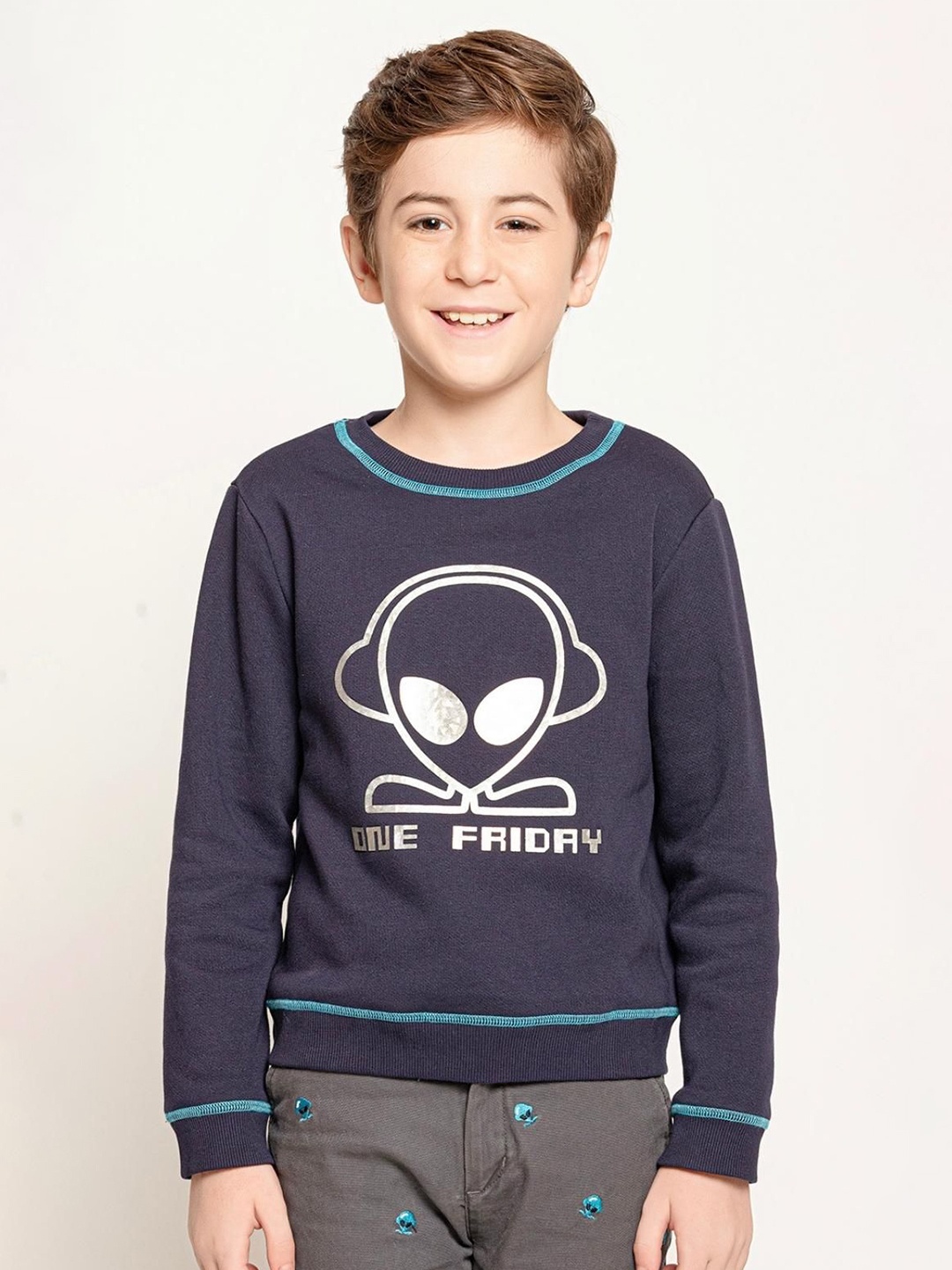 

One Friday Boys Sweatshirt, Navy blue