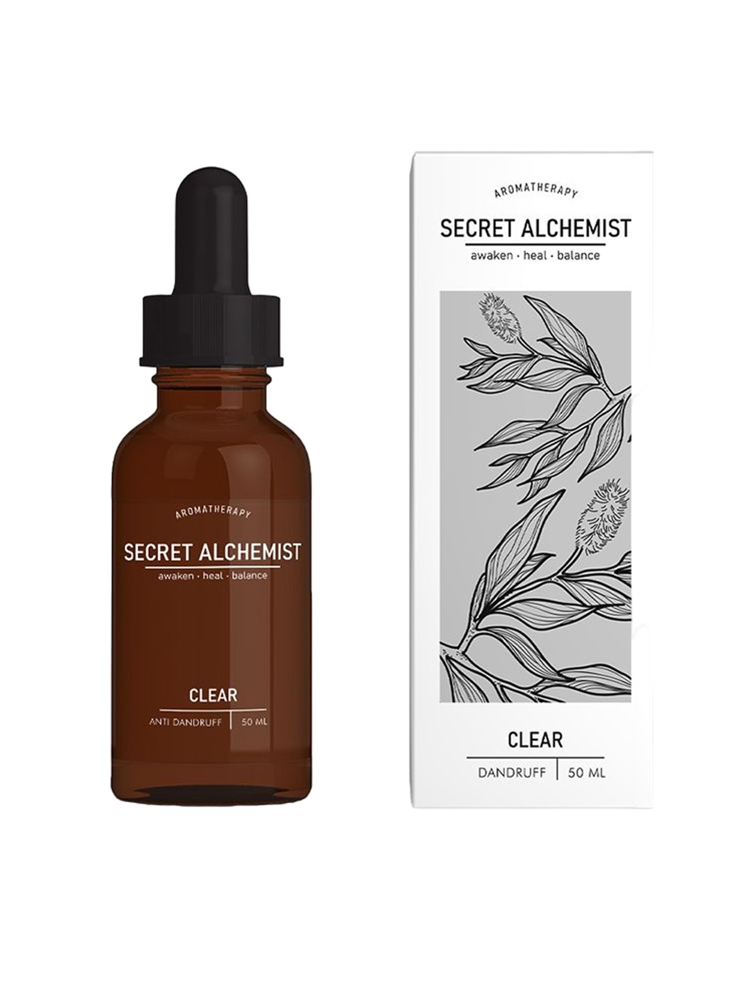 

Secret Alchemist Clear Hair Oil For Anti Dandruff- 50ml, Yellow