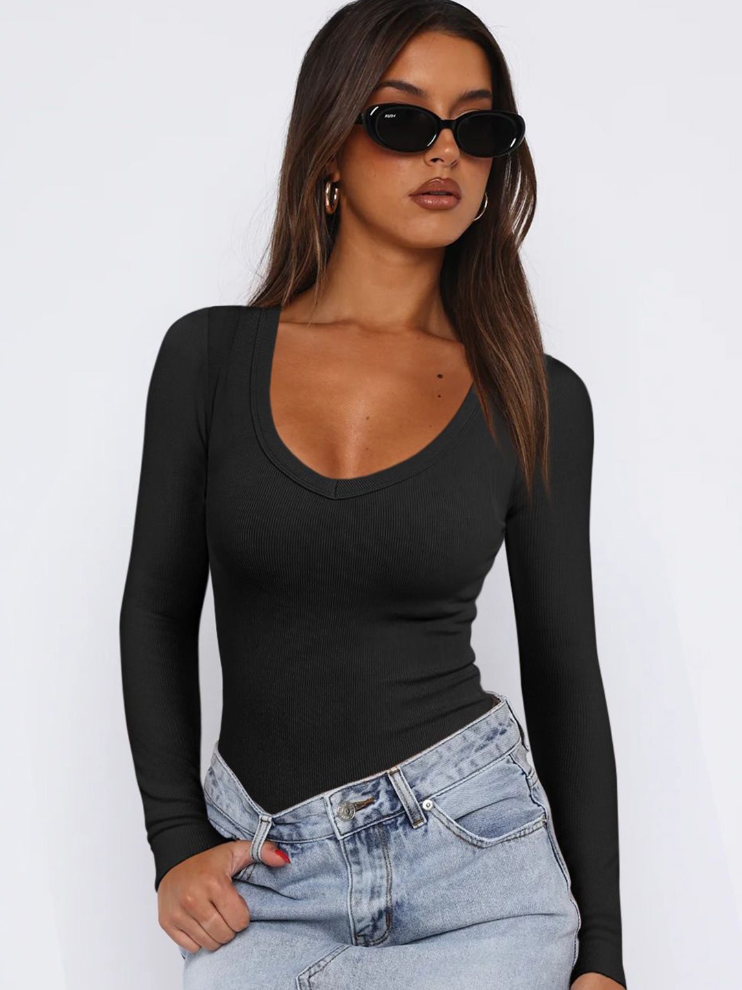 

HERE&NOW Top, Black