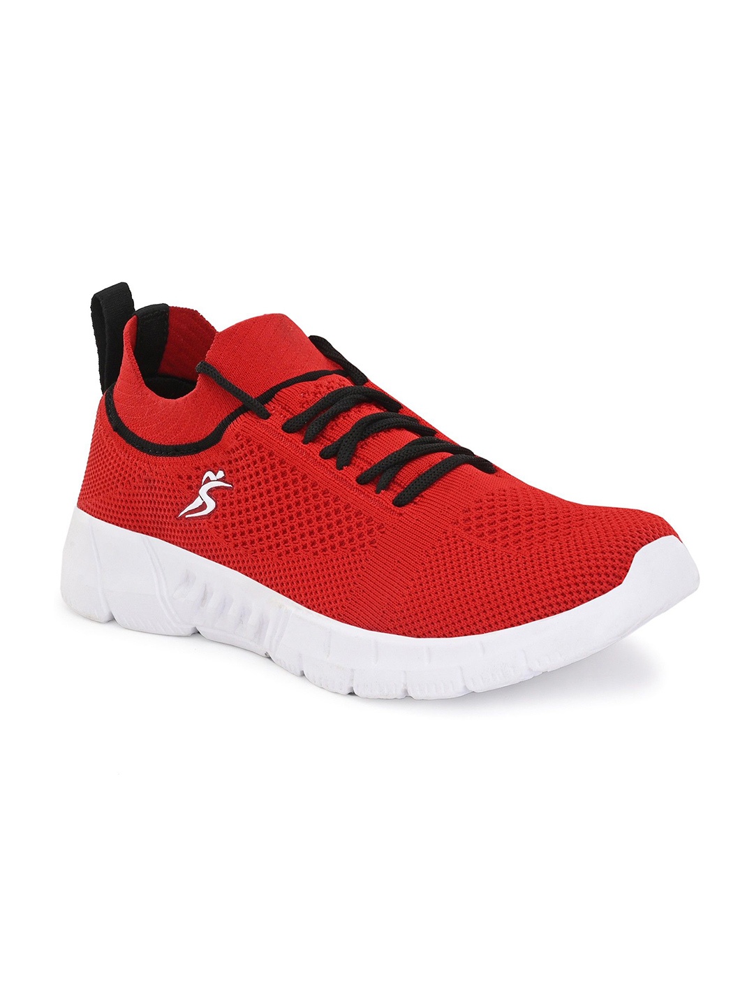 

San Frissco Men Mesh Non-Marking Running Shoes, Red