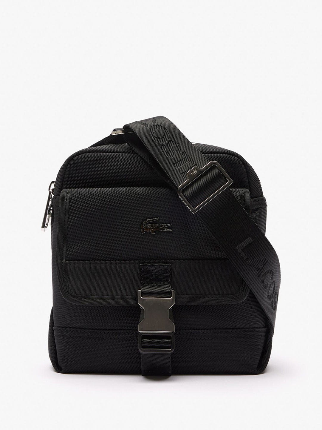 

Lacoste Bucket Sling Bag, Black