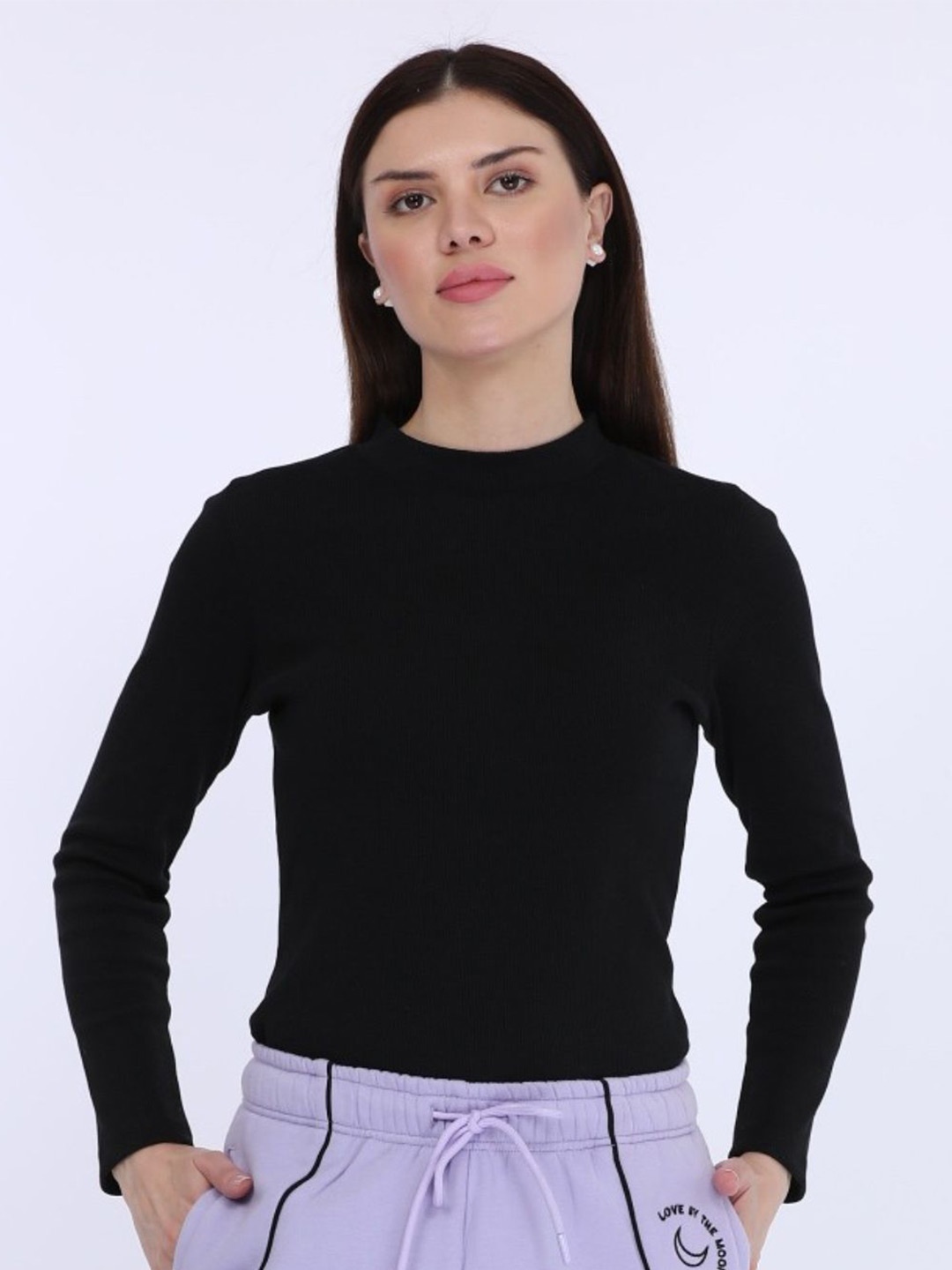 

MAYSIXTY Women Sweatshirt, Black