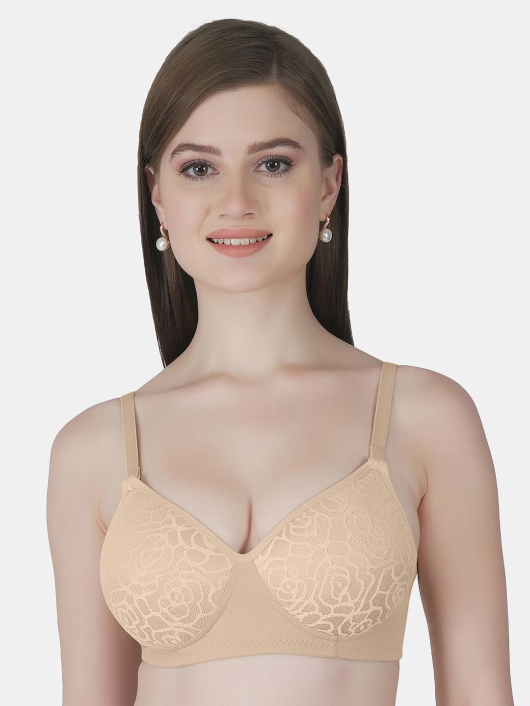 

Joomie Bra Full Coverage Lightly Padded, Beige