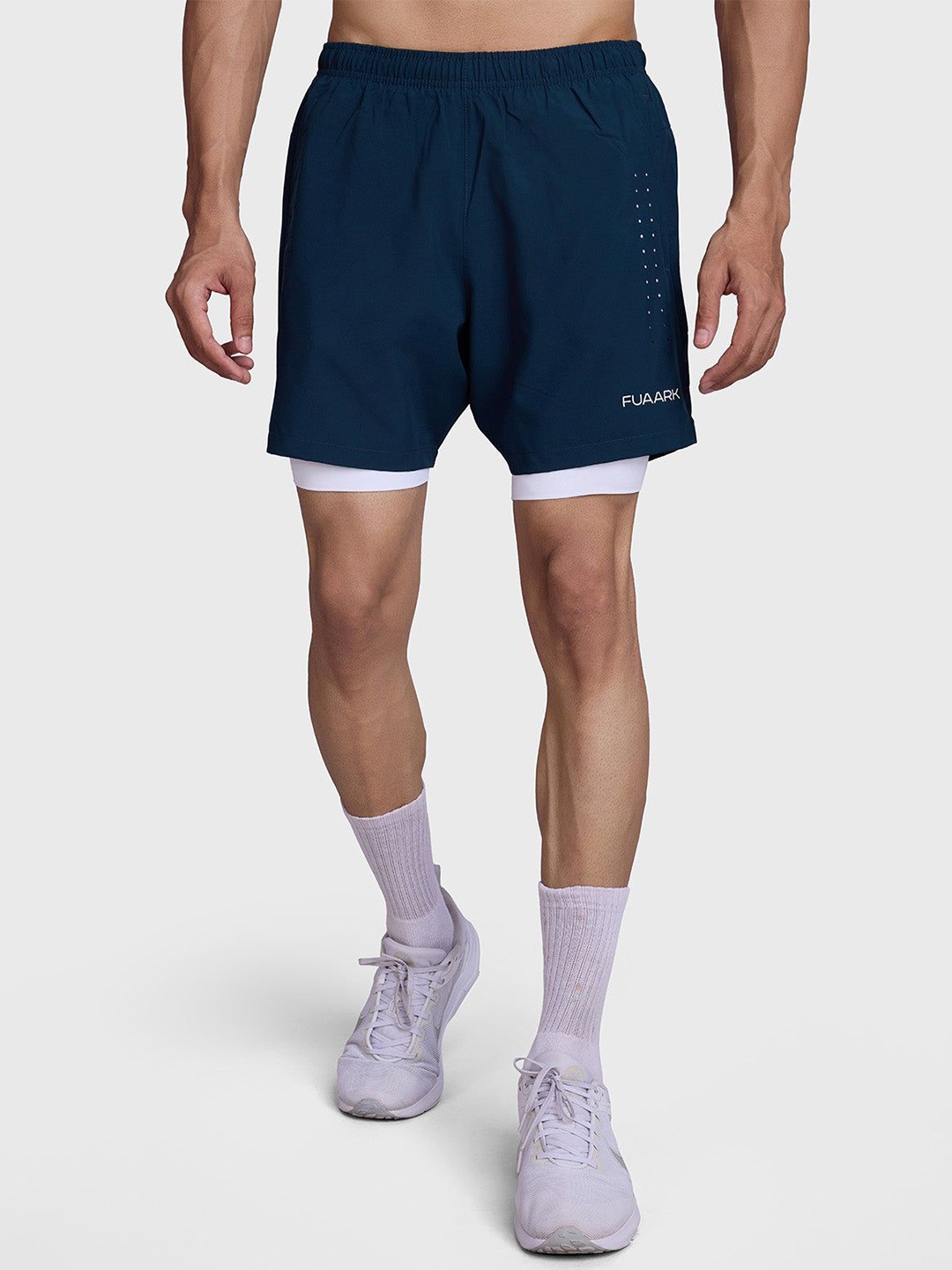 

FUAARK Men Training or Gym Sports Shorts, Green