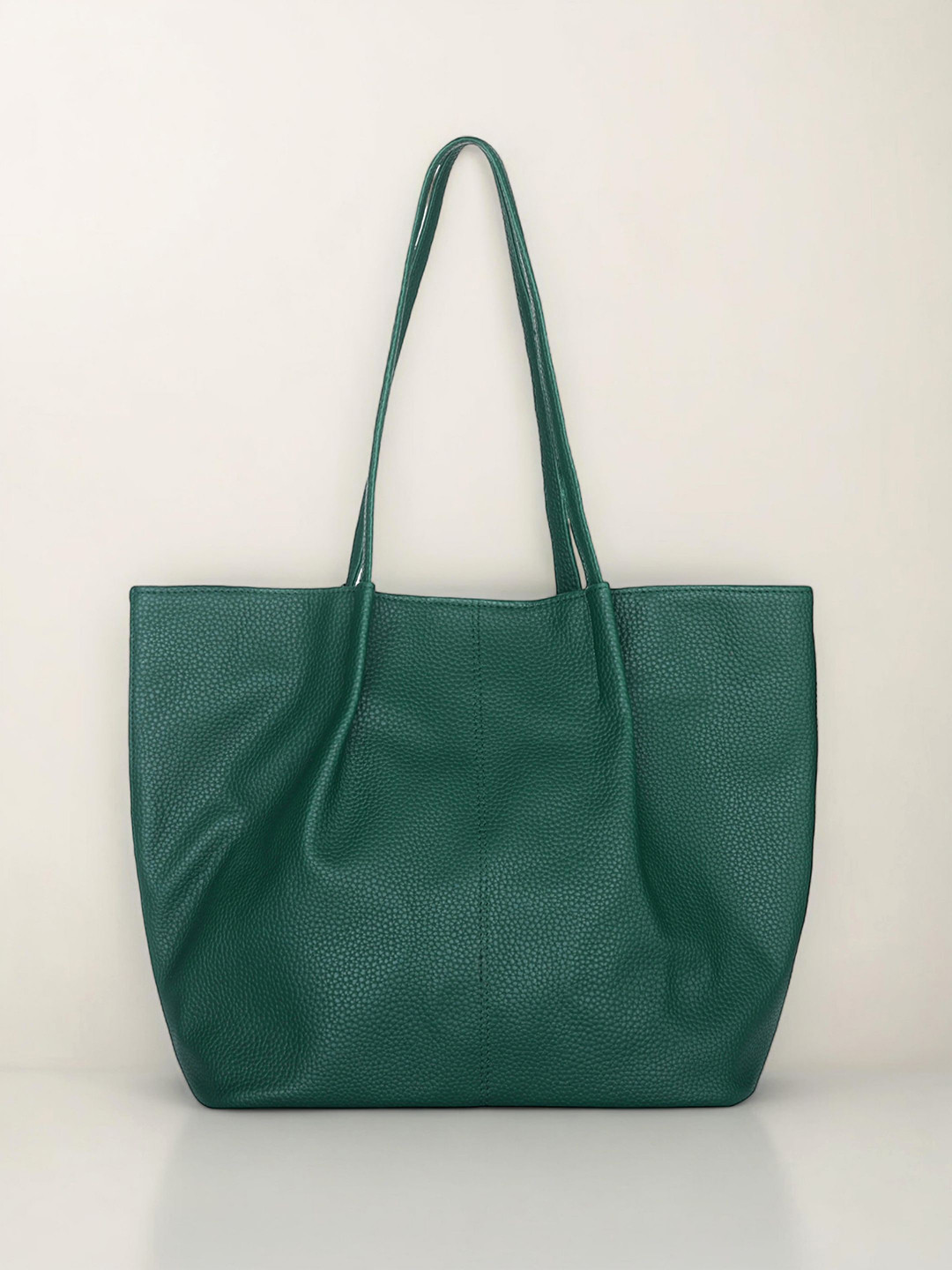 

Toteteca PU Shopper Shoulder Bag with Tasselled, Green