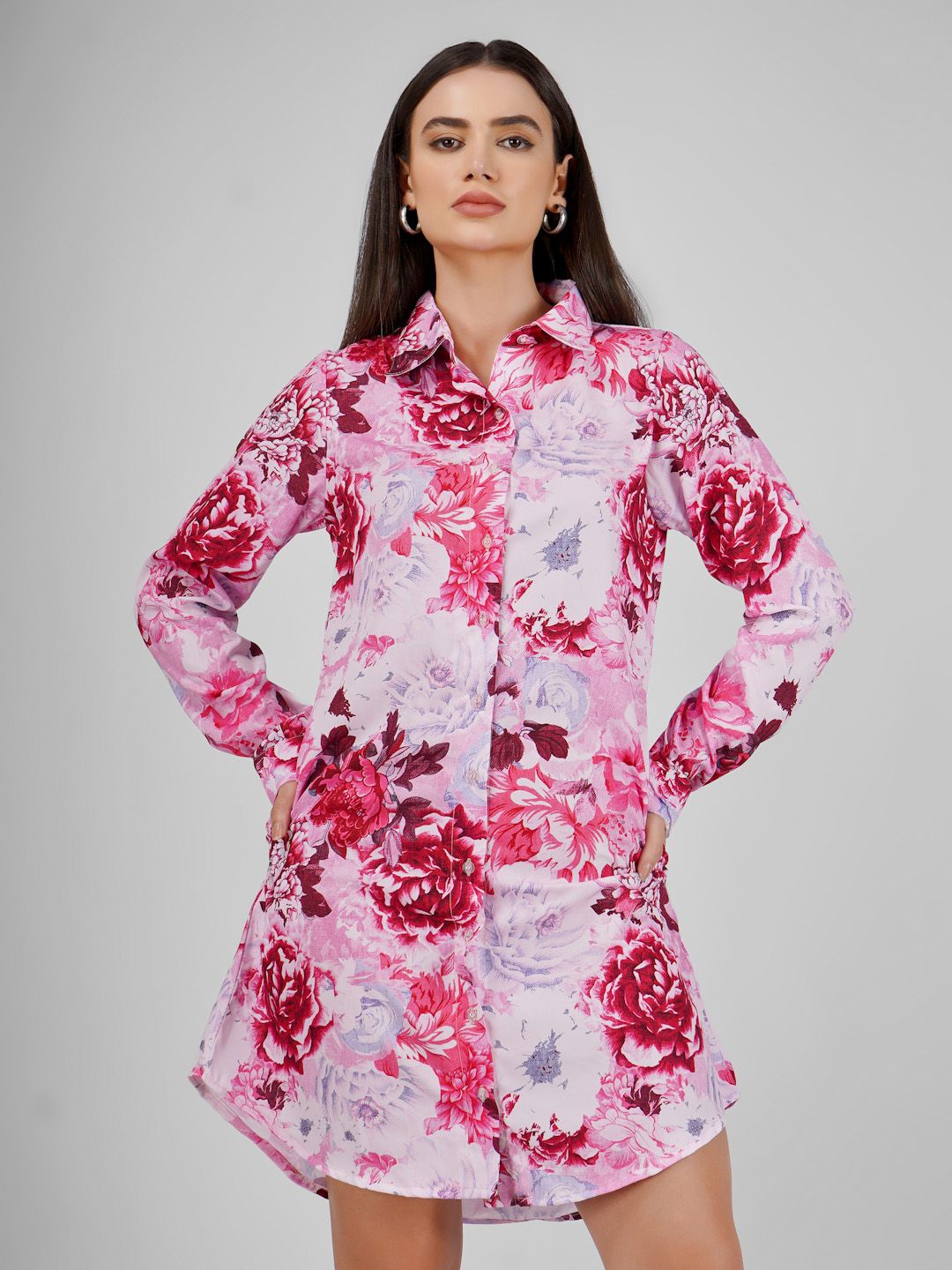 

Sukshat Floral A-Line Mini Dress, Multi