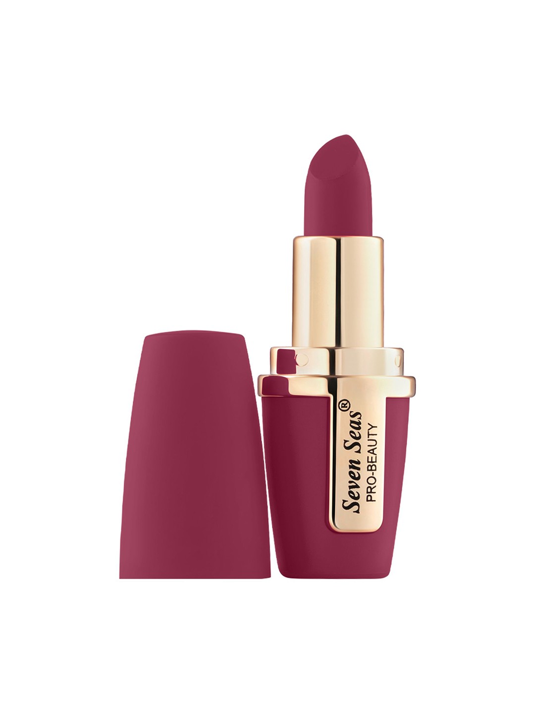 

Seven Seas Pro-Beauty Waterproof Lip Comfort Matte Lipstick - 4.2g- Monza1-308, Red