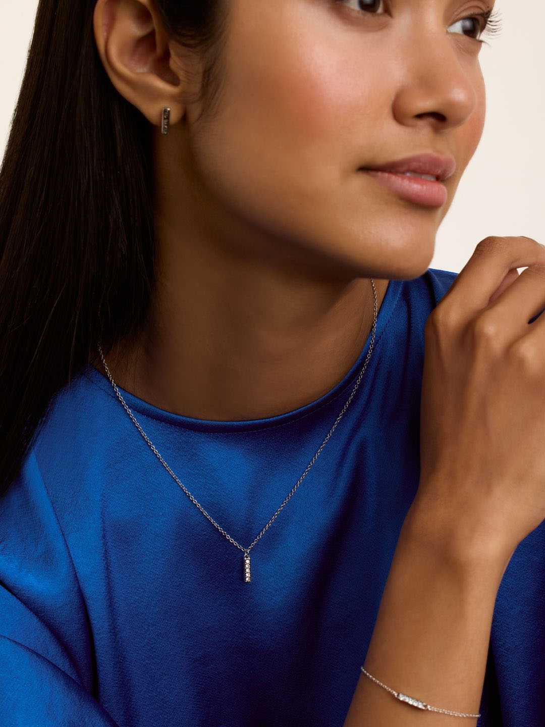 

Ted Baker Crystal Studded Jewellery Set, Silver