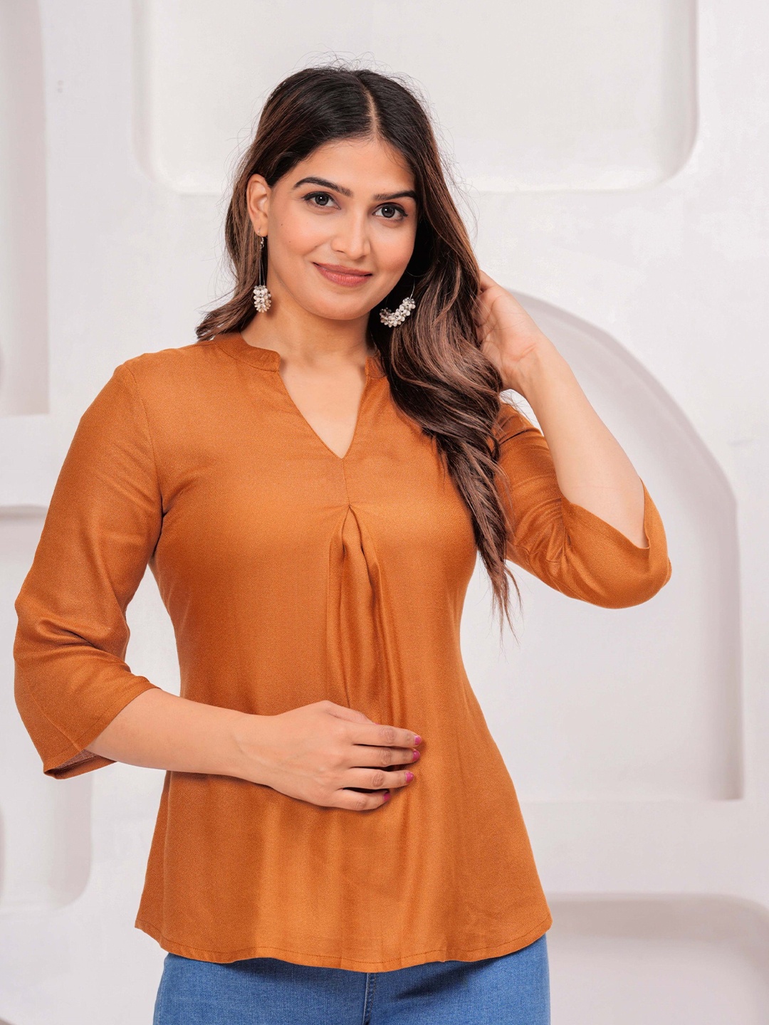 

CHIRAAI Top, Orange